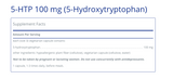 5-HTP (5-Hydroxytryptophan) 100 mg | 180C