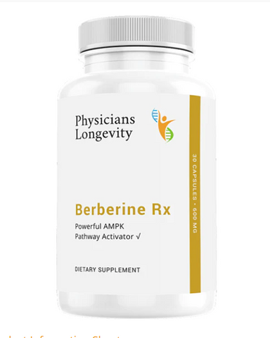 Berberine Rx (600 mg, 30 capsules)