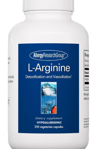 L-Arginine 500 mg 250 Vegetarian Capsules