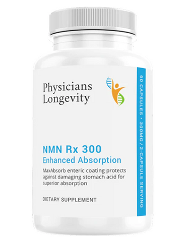 NMN Rx 300 (60 capsules, 300 mg per 2 capsule serving)
