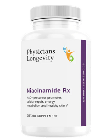 Niacinamide Rx (600 mg, 60 capsules)