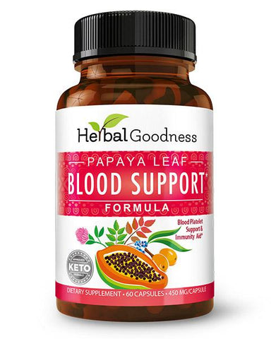 Papaya Leaf Blood Support Formula 60C