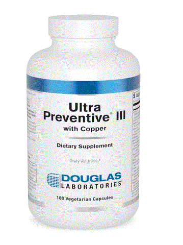 ULTRA PREVENTIVE® III W/COPPER 180 CAPSULES