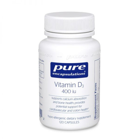 Vitamin D3 10 mcg 400 IU 120C